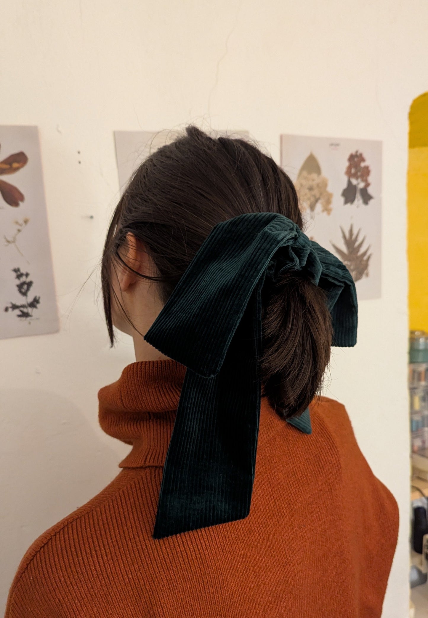 scrunchie fiocco