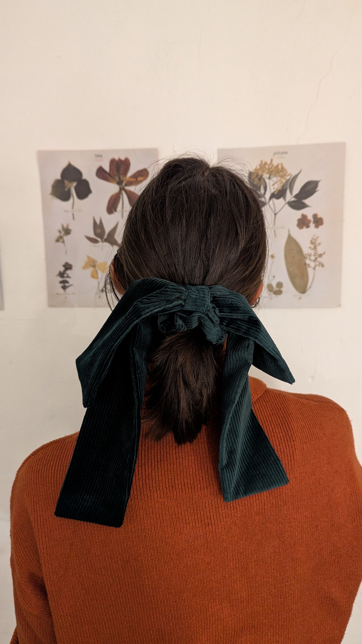 scrunchie fiocco